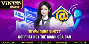 ảnh đại diện tuyển dụng vin777