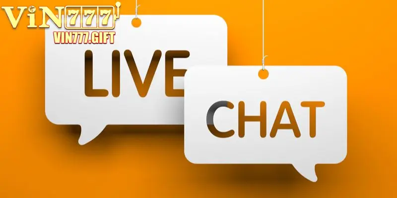 Kết nối liên hệ Vin777 qua live chat